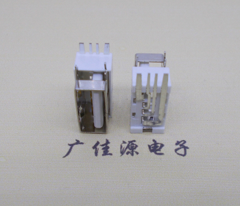 邵阳USB侧立式短体10.0尺寸 侧插加宽脚5A大电流插座