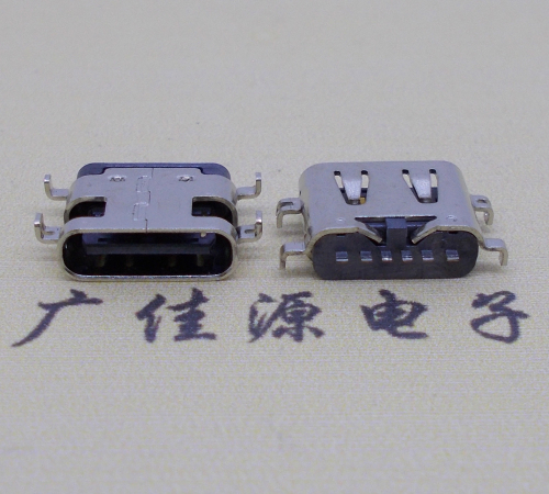 邵阳USBType-C6P母座沉板1.6连接器