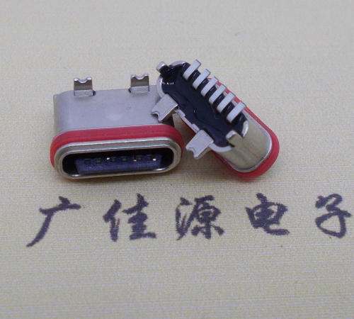 邵阳立式贴片防水Type-C6P母座连接器