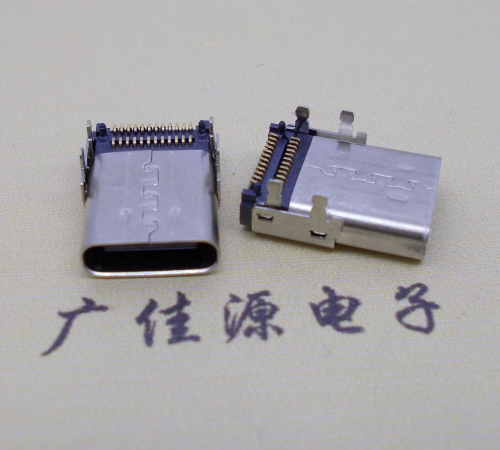 邵阳板上型Type-C24P母座双排SMT贴片连接器