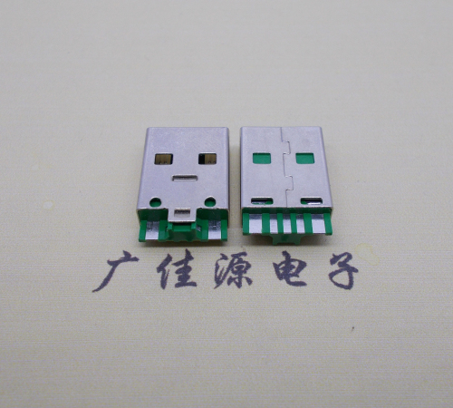 邵阳usb5a公头.5p焊线带ic.大电流oppo闪充