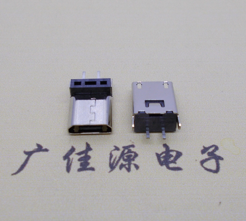 邵阳micro 2p直插母座无卷边180度铆合式H=9.3、10.0、10.5、11.5mm